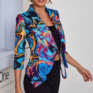 NWOT SHEIN OPEN FRONT BLAZER